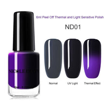 Load image into Gallery viewer, NICOLE DIARY - Thermal Nail Polish Glitter
