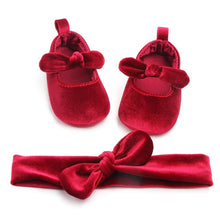 Load image into Gallery viewer, Girls Shoes - Velvet Red
