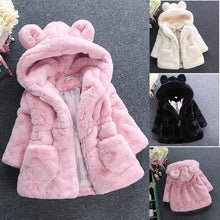 Load image into Gallery viewer, Girls Fur Coat
