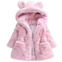 Load image into Gallery viewer, Girls Fur Coat
