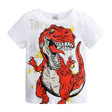 Load image into Gallery viewer, boy t shirts long sleeve for children baby boy casual cartoon dinosaur brand fashion boy t shirt boys Tops &amp; Tees
