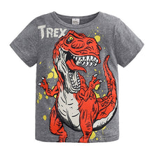 Load image into Gallery viewer, boy t shirts long sleeve for children baby boy casual cartoon dinosaur brand fashion boy t shirt boys Tops &amp; Tees
