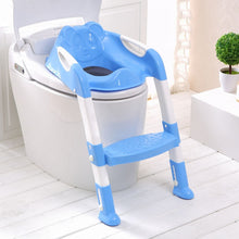 Load image into Gallery viewer, Toilet Training Seat with Adjustable Ladder
