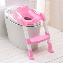 Load image into Gallery viewer, Toilet Training Seat with Adjustable Ladder
