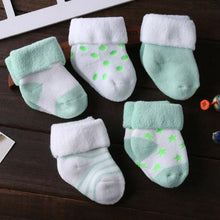 Load image into Gallery viewer, Thick Baby Socks - 5 Pack
