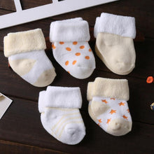 Load image into Gallery viewer, Thick Baby Socks - 5 Pack
