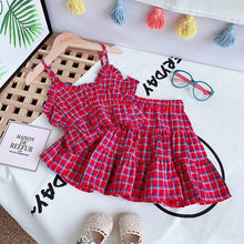 Load image into Gallery viewer, Girls Plaid Tutu Dress
