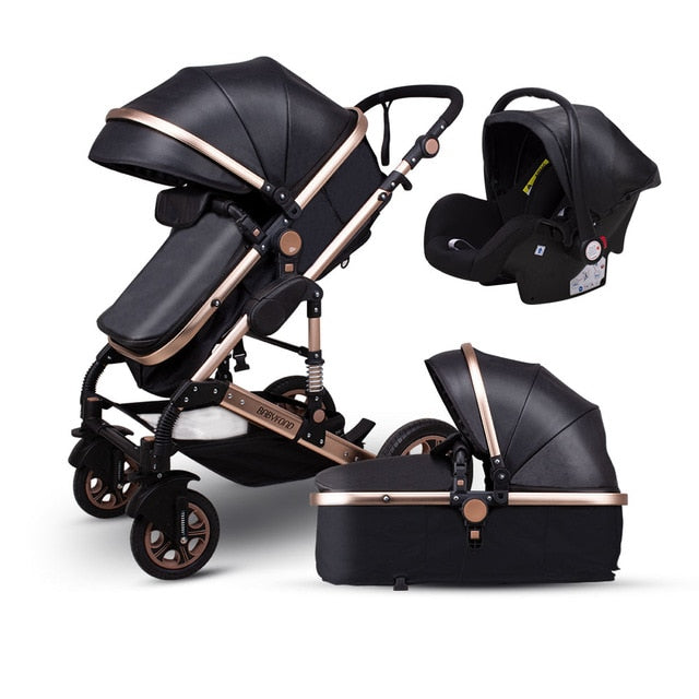 4 Wheel Stroller - Shock Absorbing