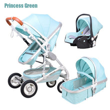 Load image into Gallery viewer, 4 Wheel Stroller - Shock Absorbing
