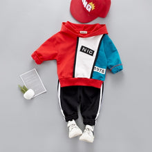 Load image into Gallery viewer, Hoodie + Pants 2 Pieces Children&#39;s Clothing Set
