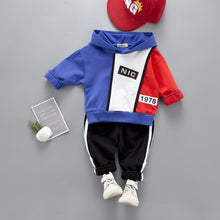 Load image into Gallery viewer, Hoodie + Pants 2 Pieces Children&#39;s Clothing Set
