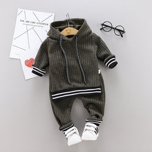 Load image into Gallery viewer, Hooded Sweater - Two Piece Suit
