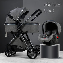 Load image into Gallery viewer, Luxury Baby Stroller - 3 in 1 Folding Carriage
