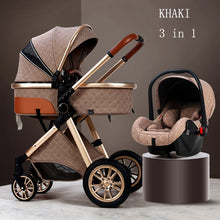 Load image into Gallery viewer, Luxury Baby Stroller - 3 in 1 Folding Carriage
