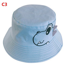 Load image into Gallery viewer, Baby Hats Cool Panama Summer Baby Cap Boys Girls Print Caps Kids Cartoon Hat Sunhat Baby Hat Newborn Baby Accessories
