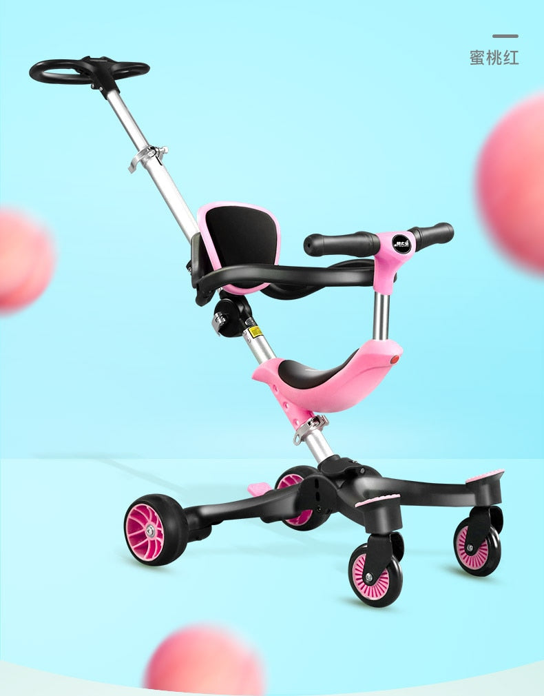 Folding Stroller Device