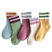 Load image into Gallery viewer, 5Pairs Toddler Woolen Thermal Socks
