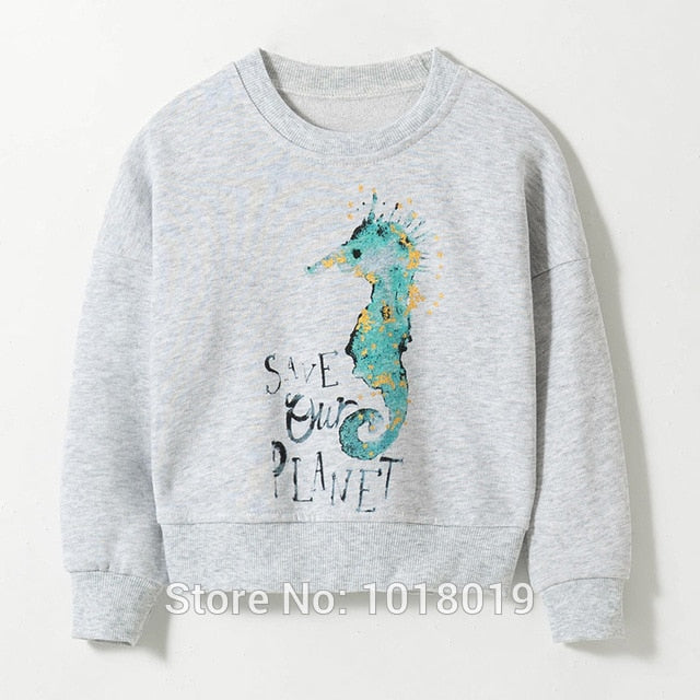 Quality 100% Terry Cotton Sweaters Tee 2020 Brand Baby Boys Clothes Bebe Kids Sweatshirt t shirts Hoodies Tops Children Clothing