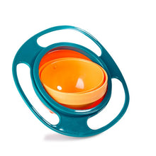 Load image into Gallery viewer, Creative 360 Rotate Spill-Proof Universal Gyro Bowl Baby Food Dinnerware Kids Eating Training  Bowls Feeding Learning Dishes
