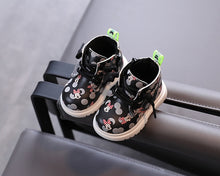 Load image into Gallery viewer, Soft Soled Shoes - Mickey Mouse Boots
