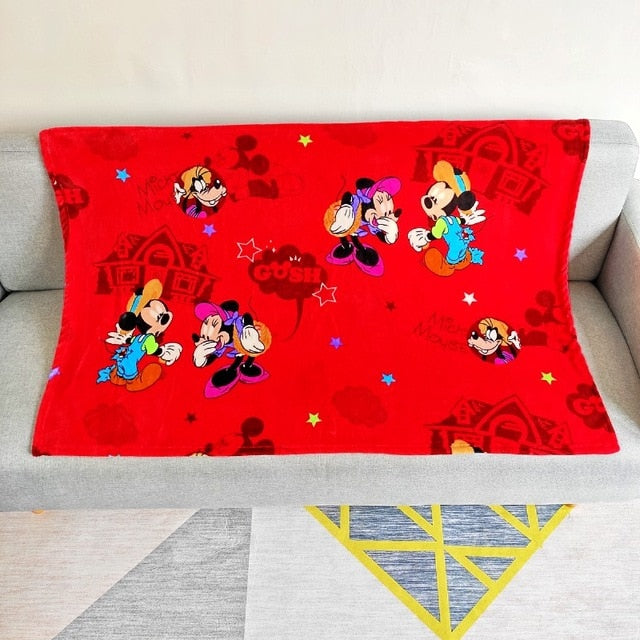 Disney Classic Cartoon Mickey Mouse Blankets