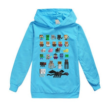 Load image into Gallery viewer, Boys Long Sleeve Minecrafters Sweatshirt
