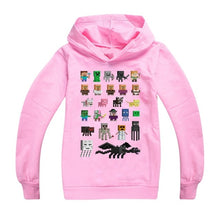 Load image into Gallery viewer, Boys Long Sleeve Minecrafters Sweatshirt
