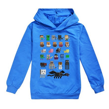 Load image into Gallery viewer, Boys Long Sleeve Minecrafters Sweatshirt
