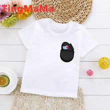 Load image into Gallery viewer, New Game Among Us Cartoon T Shirt for Kids Summer Top Impostor Graphic Tees Boys Girls Funny Anime Tshirt Cute Children Clothing
