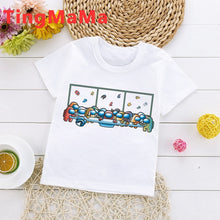 Load image into Gallery viewer, New Game Among Us Cartoon T Shirt for Kids Summer Top Impostor Graphic Tees Boys Girls Funny Anime Tshirt Cute Children Clothing
