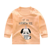 Load image into Gallery viewer, 2020 Spring Autumn Kids Boys T Shirt Cute Cartoon Print Long Sleeve Baby Girls T-shirts O-neck Cotton Children Sweatshirt Tops
