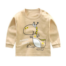 Load image into Gallery viewer, 2020 Spring Autumn Kids Boys T Shirt Cute Cartoon Print Long Sleeve Baby Girls T-shirts O-neck Cotton Children Sweatshirt Tops
