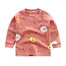 Load image into Gallery viewer, 2020 Spring Autumn Kids Boys T Shirt Cute Cartoon Print Long Sleeve Baby Girls T-shirts O-neck Cotton Children Sweatshirt Tops
