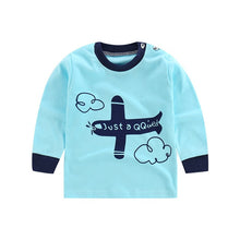 Load image into Gallery viewer, 2020 Spring Autumn Kids Boys T Shirt Cute Cartoon Print Long Sleeve Baby Girls T-shirts O-neck Cotton Children Sweatshirt Tops
