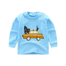 Load image into Gallery viewer, 2020 Spring Autumn Kids Boys T Shirt Cute Cartoon Print Long Sleeve Baby Girls T-shirts O-neck Cotton Children Sweatshirt Tops
