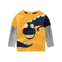 Load image into Gallery viewer, New Spring Children&#39;s clothing boy T-shirt wholesale big dinosaur pattern baby clothing mother kids clothes with 100% cotton T
